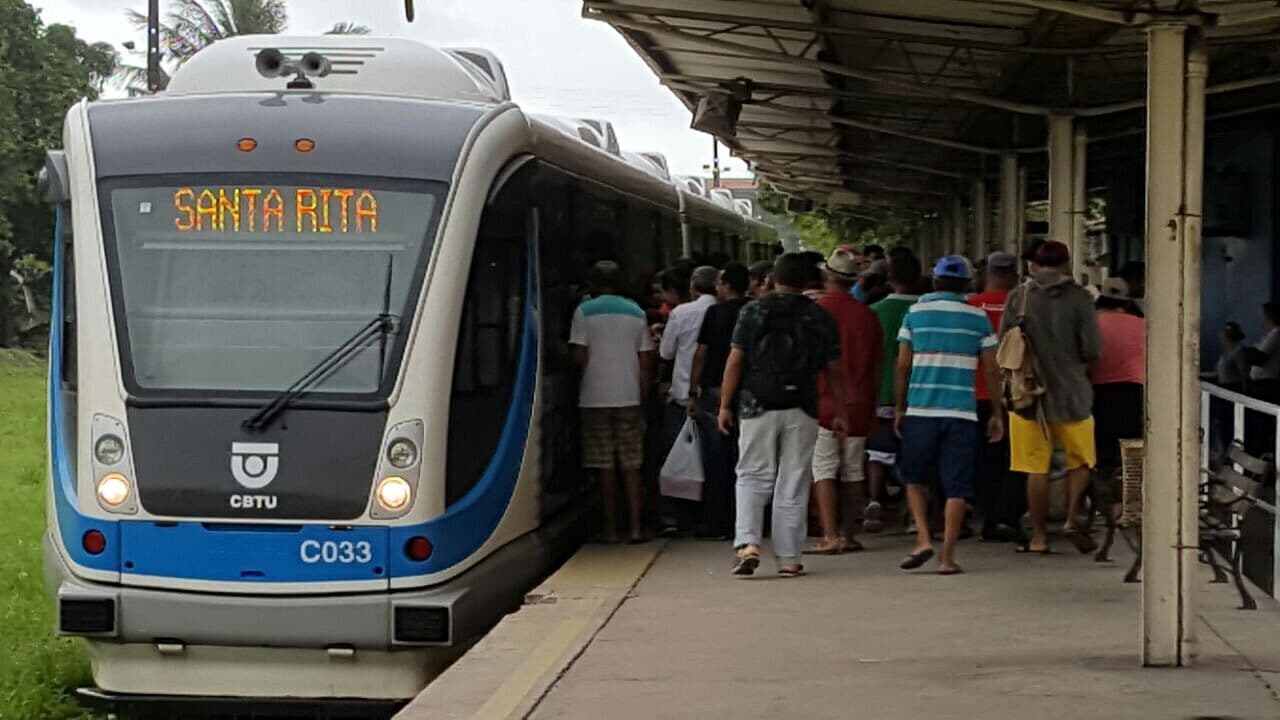 CBTU João Pessoa vai proibir entrada de passageiros sem máscaras nas estações e trens a partir desta segunda-feira