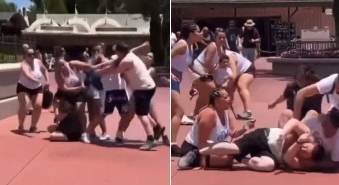 Famílias brigam em parque da Disney e trocam socos por causa de lugar para tirar foto