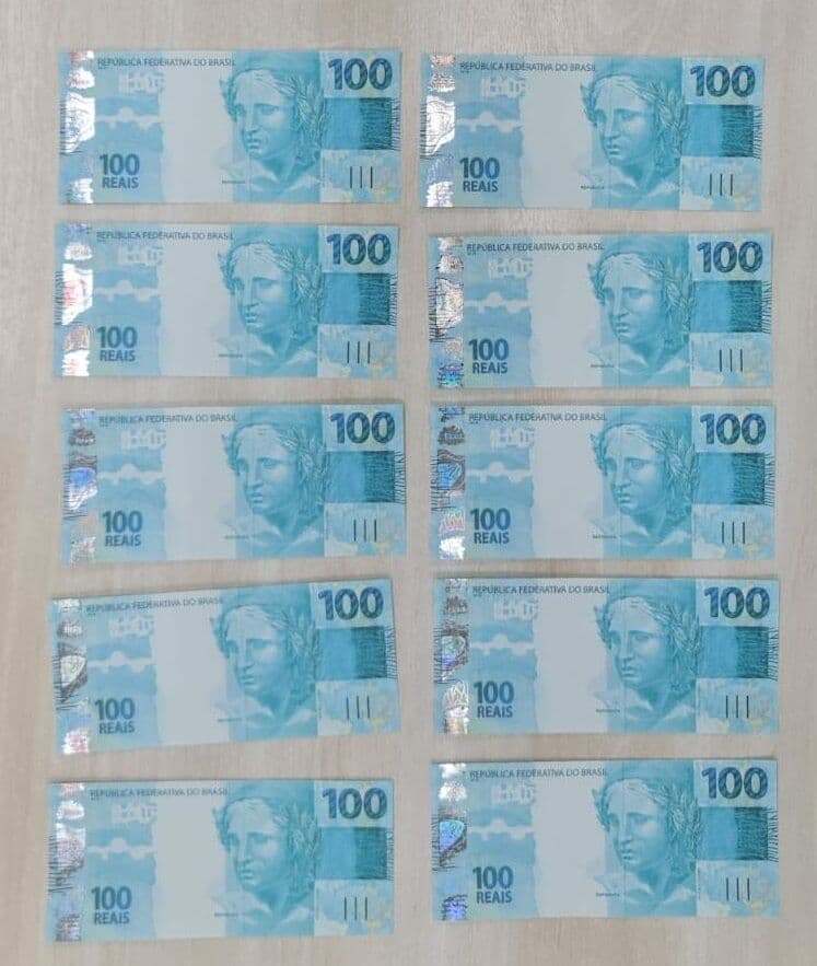 Polícia Federal prende homem e apreende R$ 1.000 em cédulas falsas de dinheiro em Campina Grande