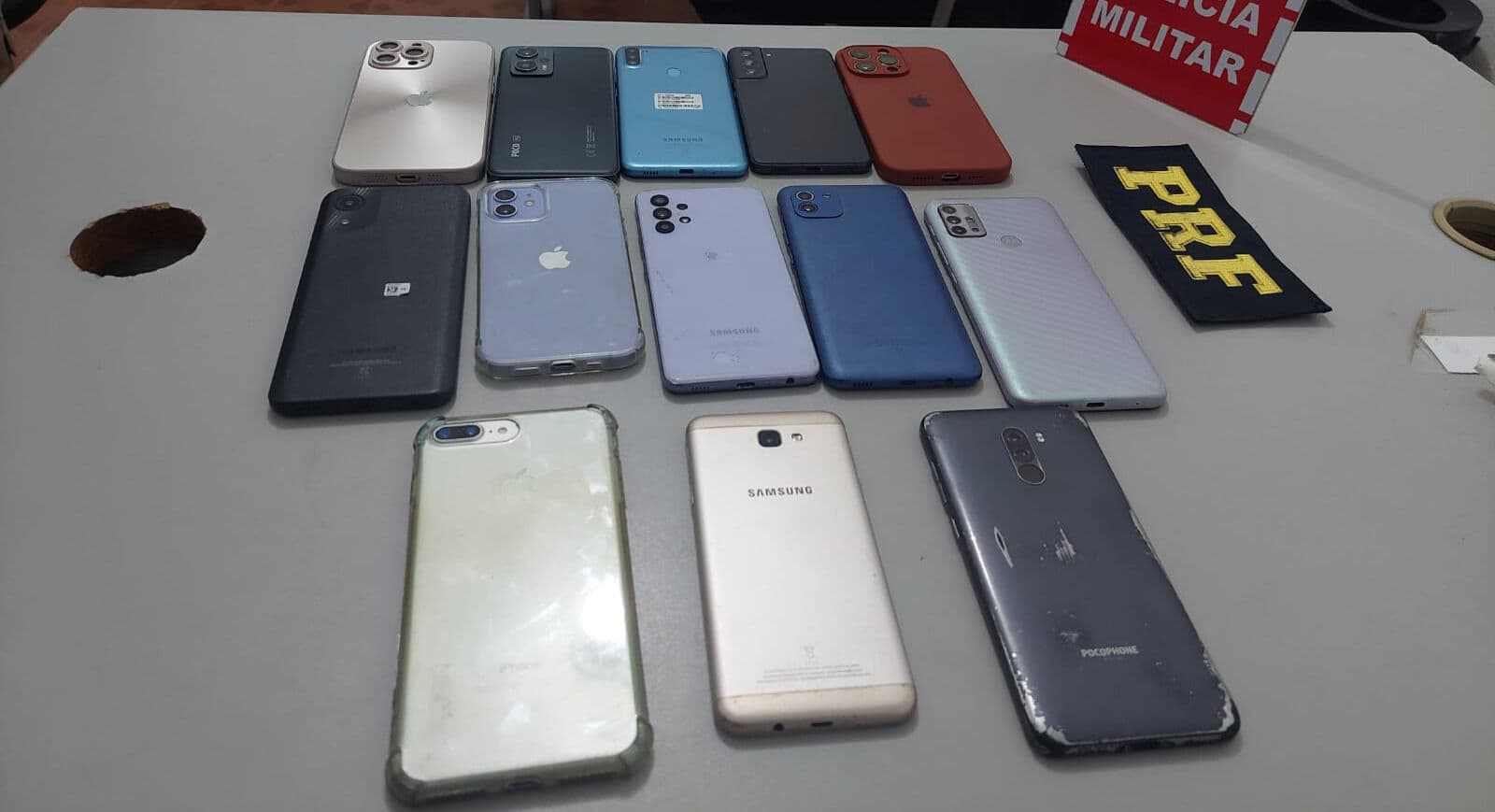 Quadrilha especializada em furto de celulares é presa em Patos com mais de 10 aparelhos