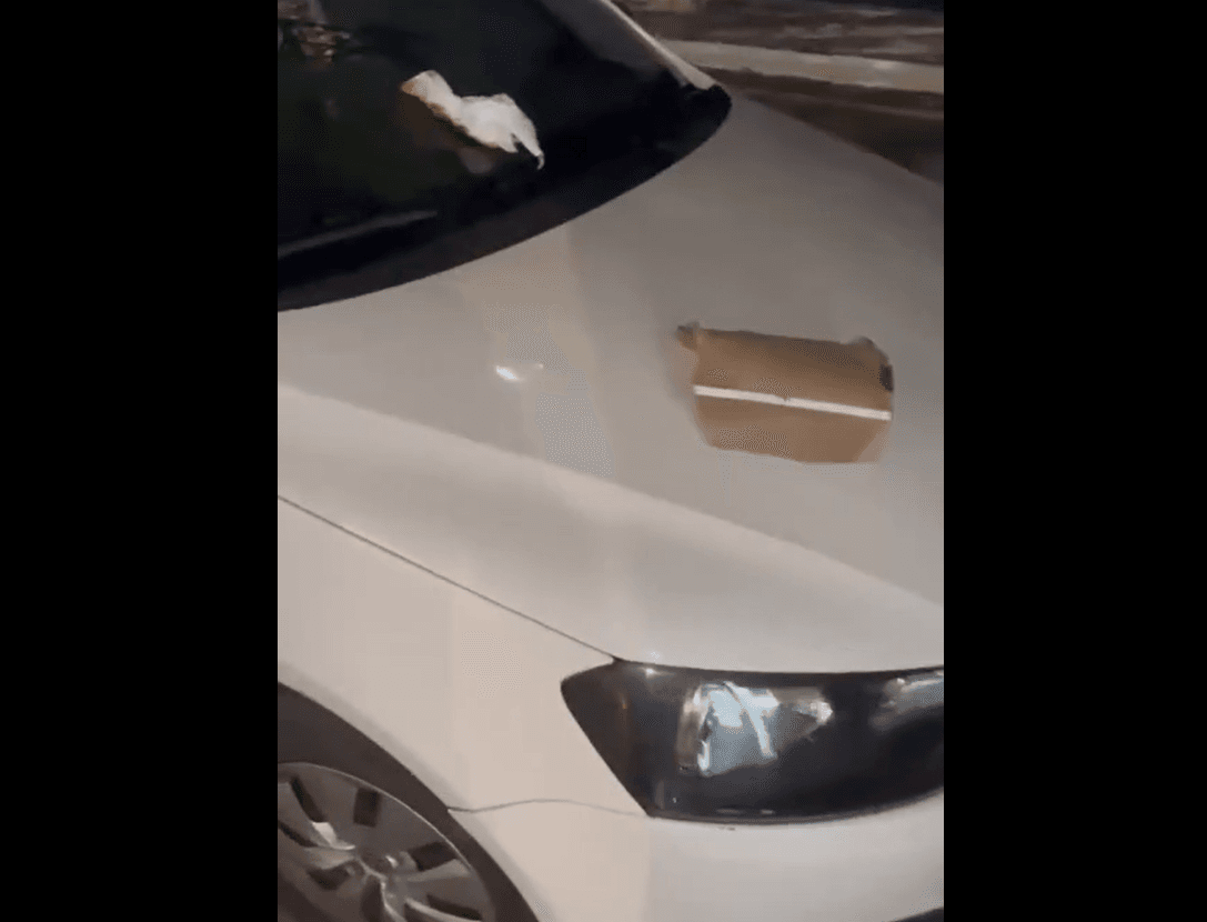 Vídeo: Carro é encontrado sujo de fezes durante festa de São João na cidade de Patos