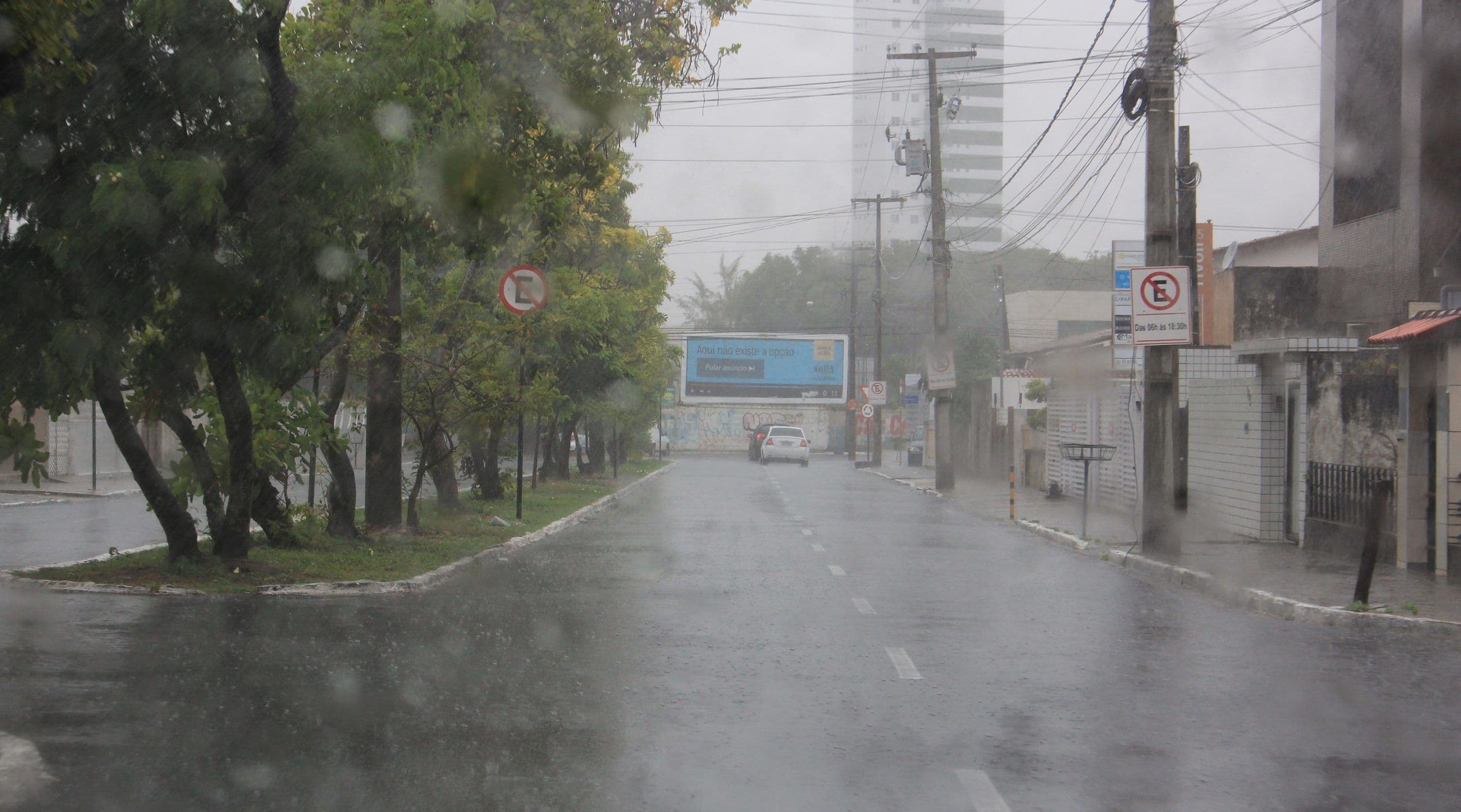 Inmet emite alerta de perigo potencial por acumulado de chuva em João Pessoa e mais 123 municípios paraibanos