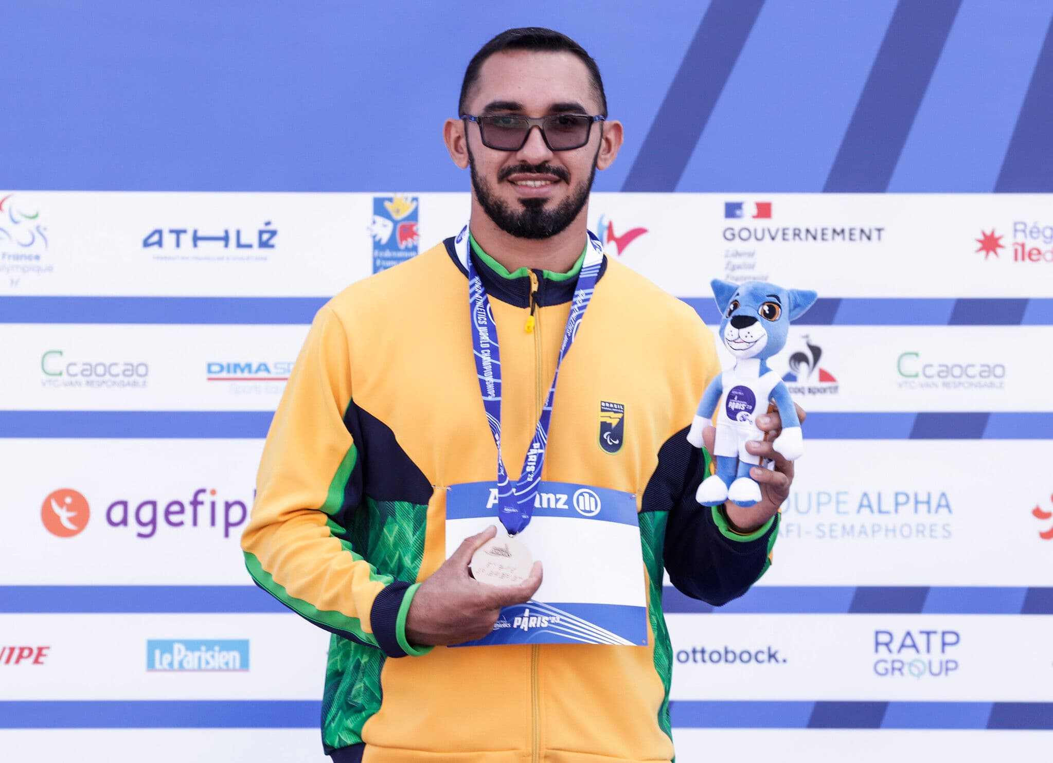 Paraibano é medalhista no Mundial de Atletismo Paralímpico em Paris