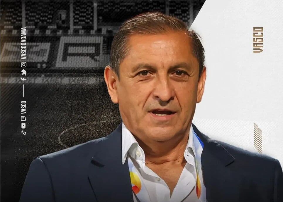 Vasco anuncia contratação do técnico Ramón Díaz