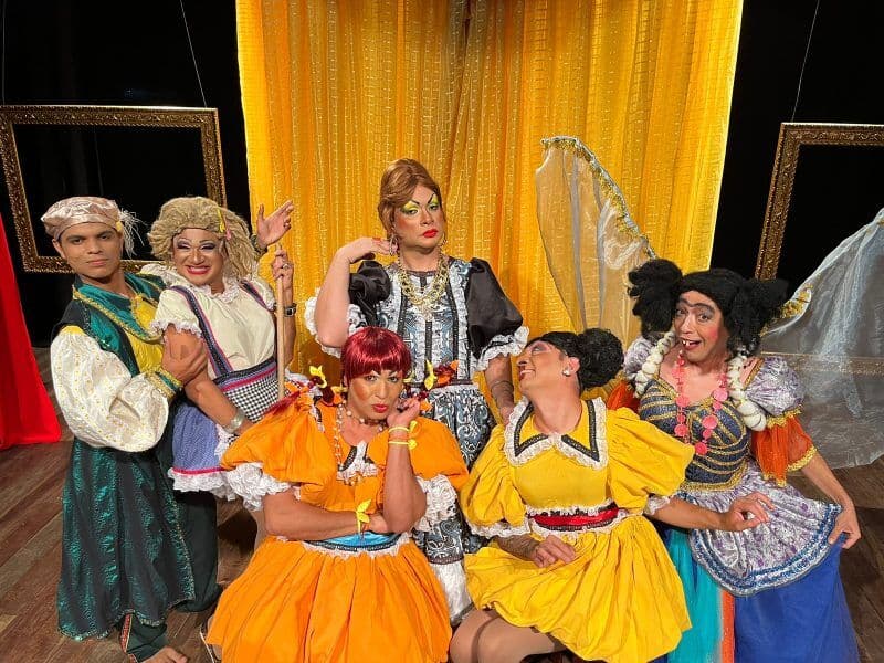 Elenco do Pastoril Profano apresenta três espetáculos neste fim de semana em João Pessoa; confira programação