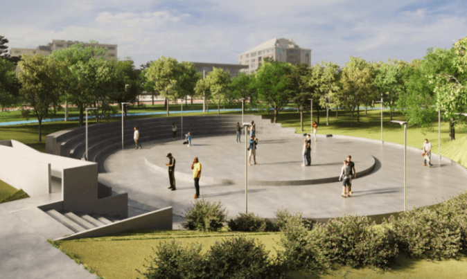 Prefeito de Campina Grande divulga imagens do projeto do Parque do Açude Novo