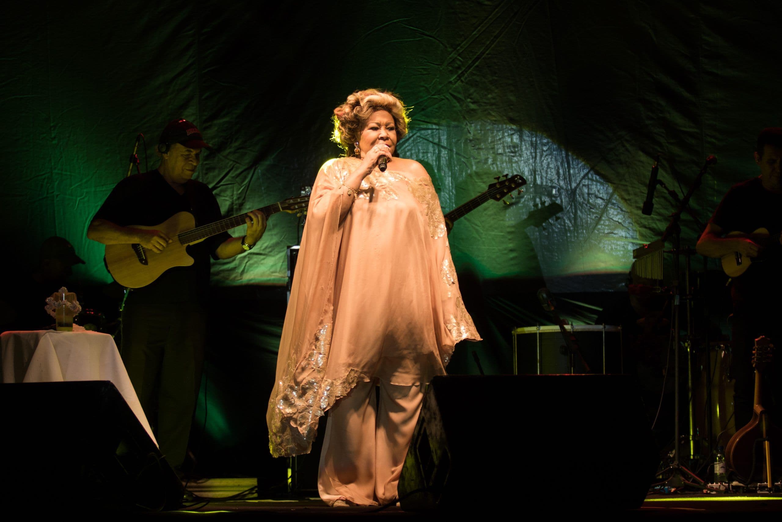 Alcione faz show de graça hoje no Parque da Lagoa com Orquestra Sinfônica de João Pessoa