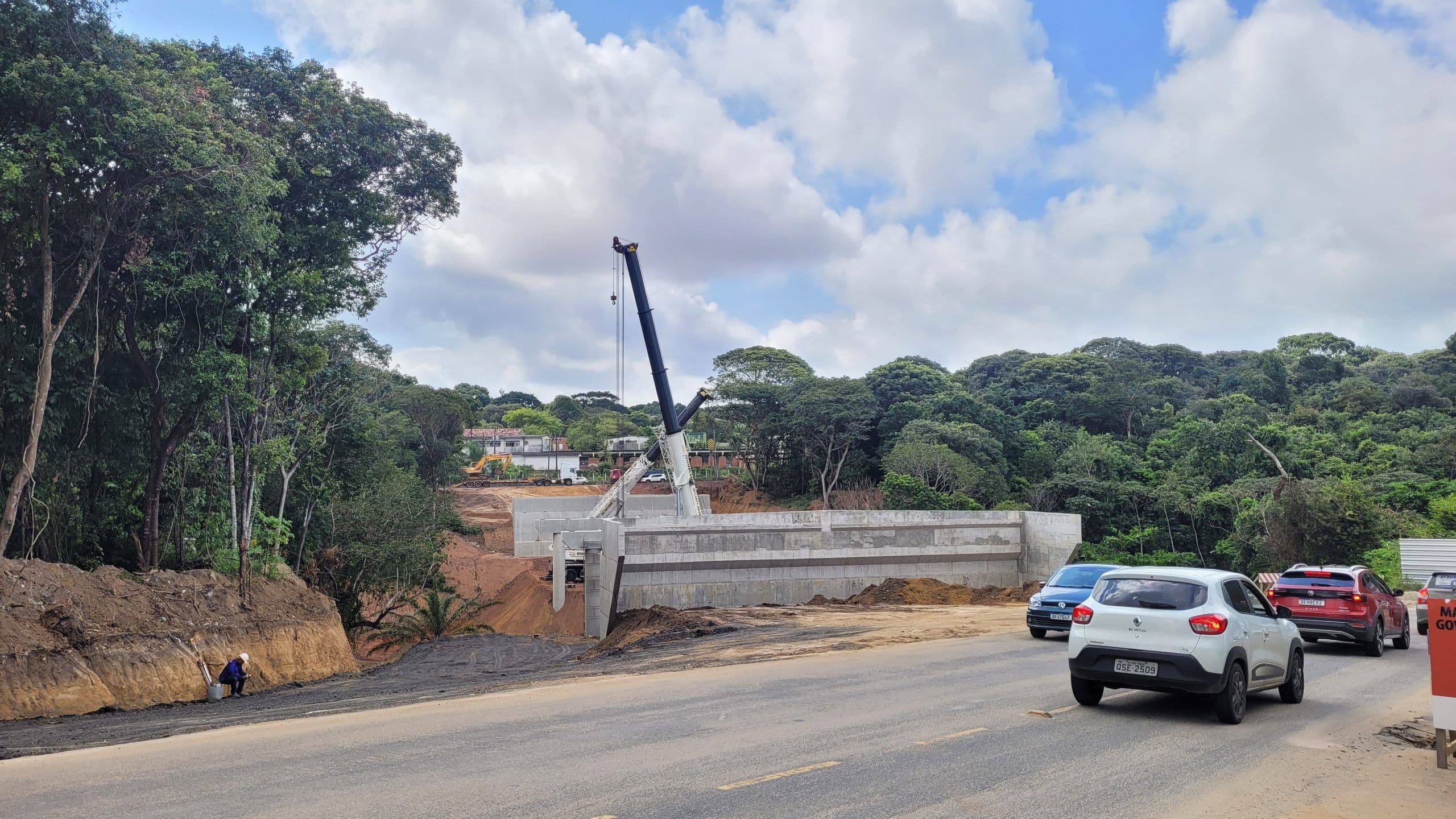Içamento de vigas da 'ponte das Três Ruas', nos Bancários, começa hoje em João Pessoa
