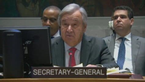 Secretário-geral da ONU se diz preocupado com violações humanitárias no conflito em Gaza