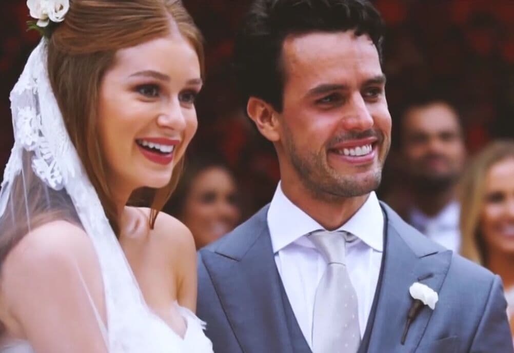Marina Ruy Barbosa divulga vídeo de casamento com Xande Negrão