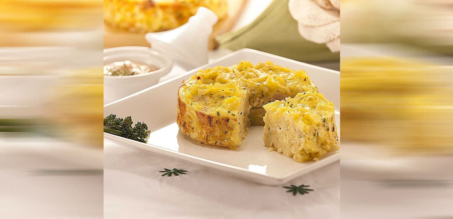 Receita simples de Torta de Nissin Miojo