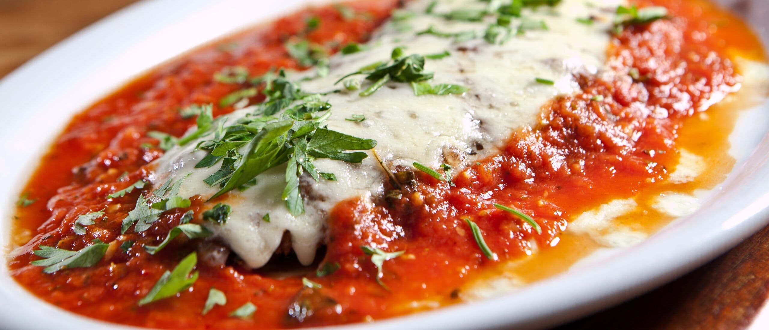 Bife à parmegiana light para quem não abre mão de carne e não quer sair da dieta