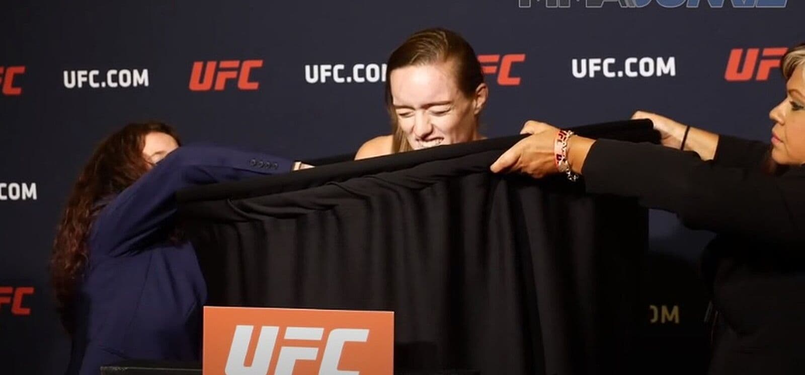 Trêmula e com cara de dor, Aspen Ladd sofre muito para bater o peso no UFC Sacramento
