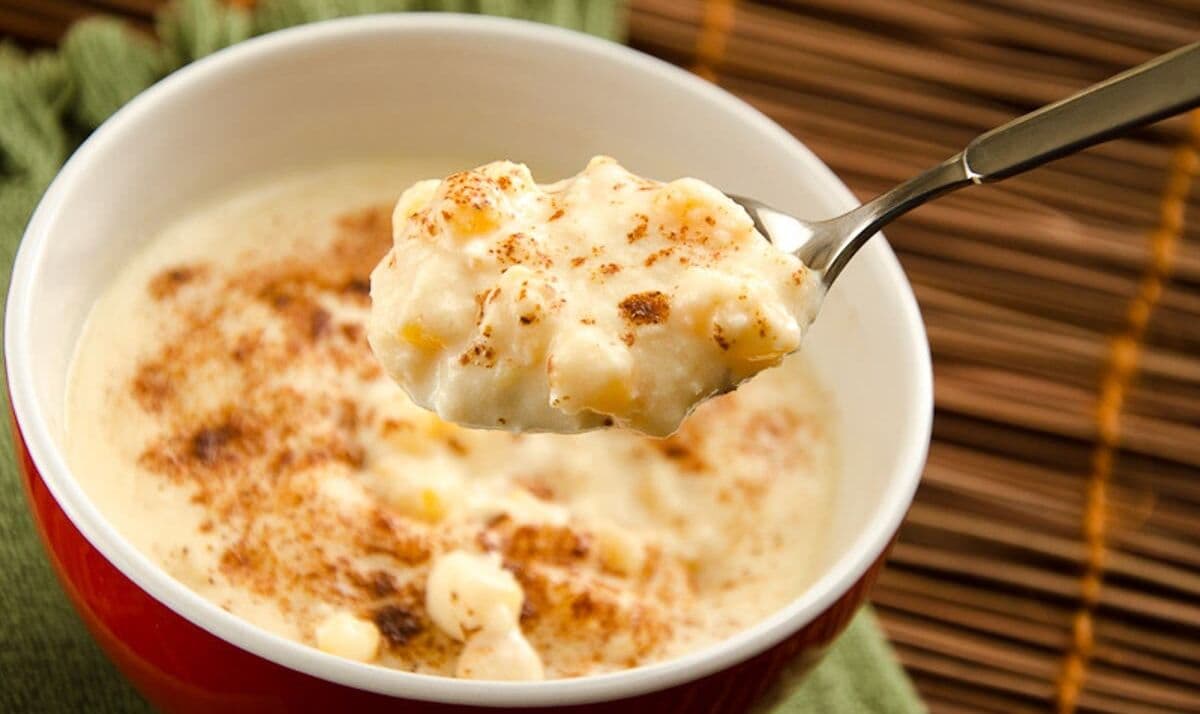 Mungunzá, um prato típico do Nordeste e bastante apreciado no São João