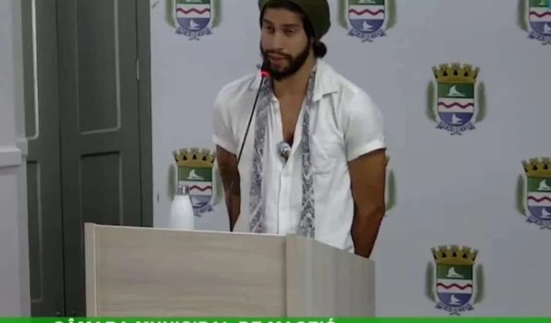 Canção de participante de sessão na Câmara de Maceió viraliza e gera polêmica: "deve ser por causa do baseado que fumei"