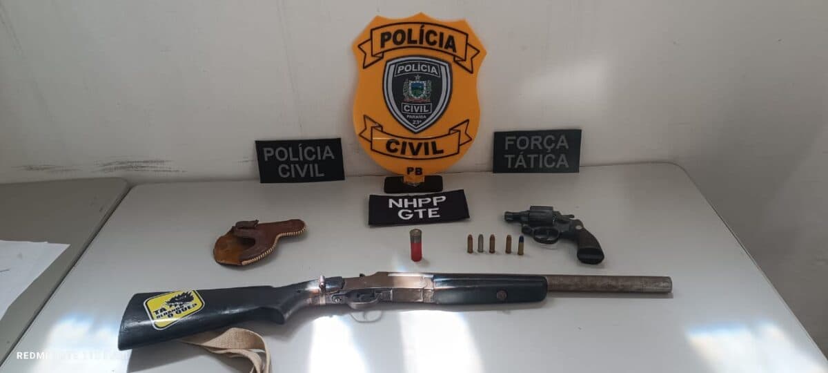 Dois homens são presos por tentativa de homicídio na região de Juazeirinho