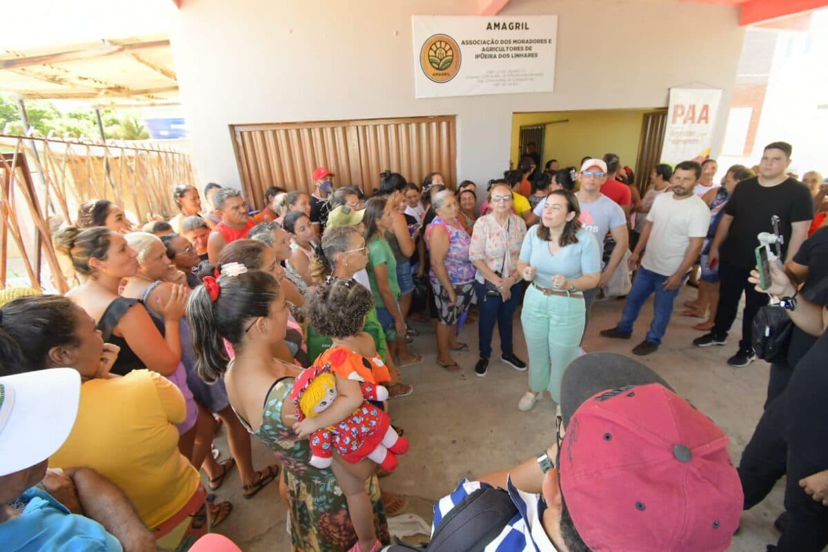 Secretária Pollyanna Dutra distribuí mais de 14,4 toneladas de alimentos no Sertão paraibano