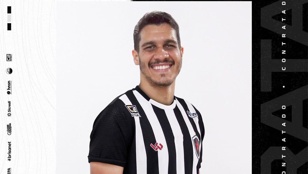 Botafogo-PB acerta contratação do volante Lucas Siqueira, ex-Santa Cruz