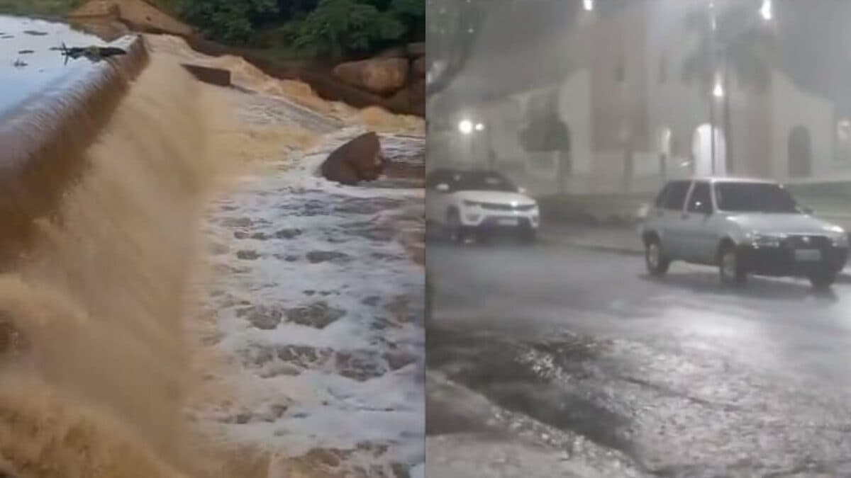VÍDEOS: Sertão registra mais uma noite de fortes chuvas e açudes sangram em vários municípios