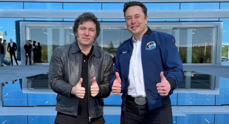 Presidente da Argentina oferece ajuda a Musk em 'conflito judiciário e político' em torno do X no Brasil