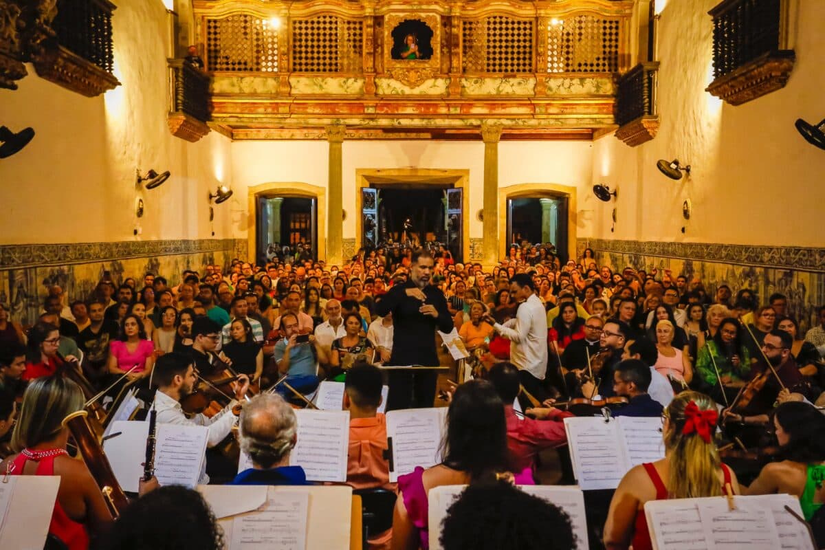 Orquestra Sinfônica realiza concerto gratuito amanhã, no Centro Cultural São Francisco, em João Pessoa