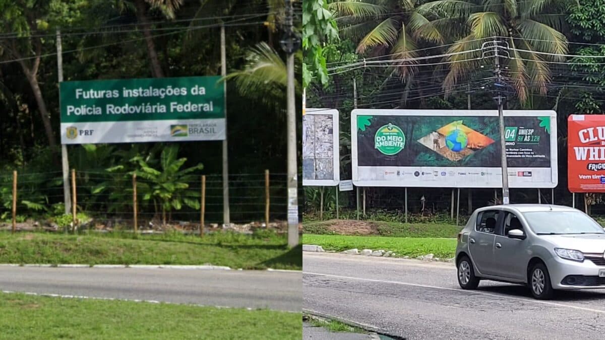 Construção da nova sede da PRF em João Pessoa segue sem previsão de início e terreno 'vira' espaço para outdoor
