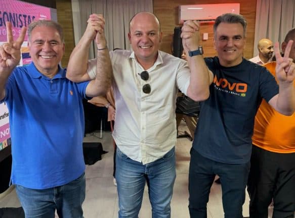 Sérgio Queiroz oficializa formação de chapa com Marcelo Queiroga para disputar Prefeitura de João Pessoa nas Eleições 2024