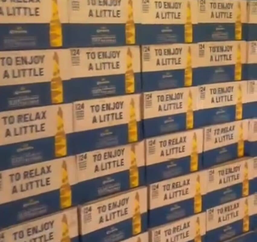 Carga de cerveja roubada é encontrada em granja de Conde; proprietário do local foi preso