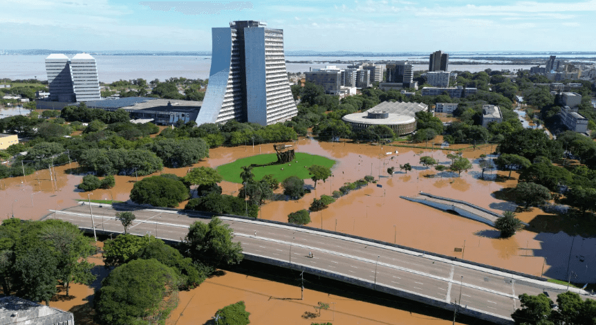 Em 4 dias, pode chover mais que o dobro esperado para todo o mês no RS, diz Climatempo