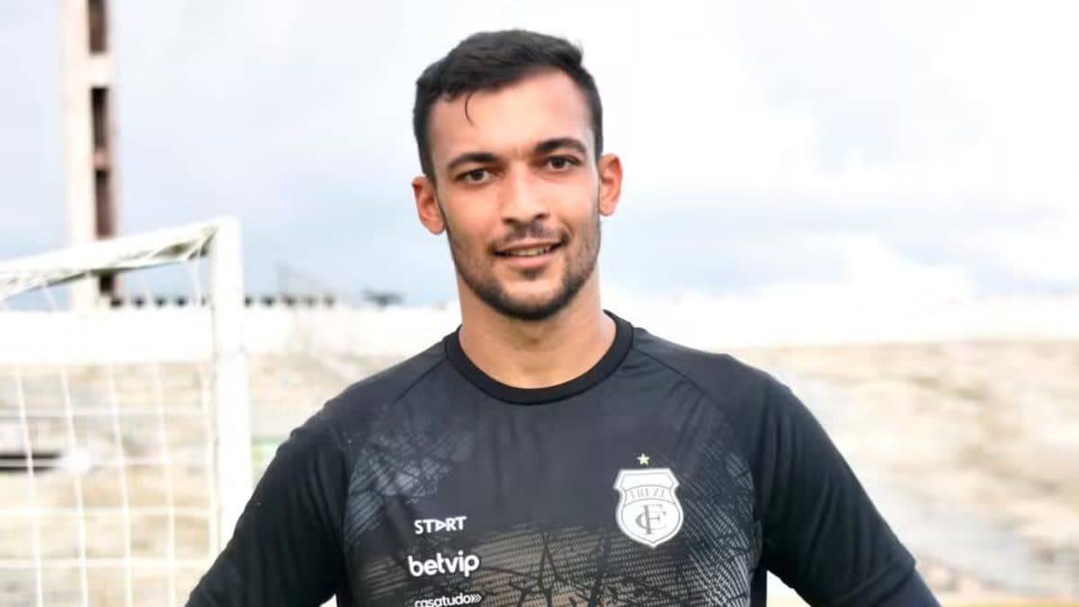 Treze-PB comunica saída do goleiro Filipe Garça; destino deve ser a Ferroviária