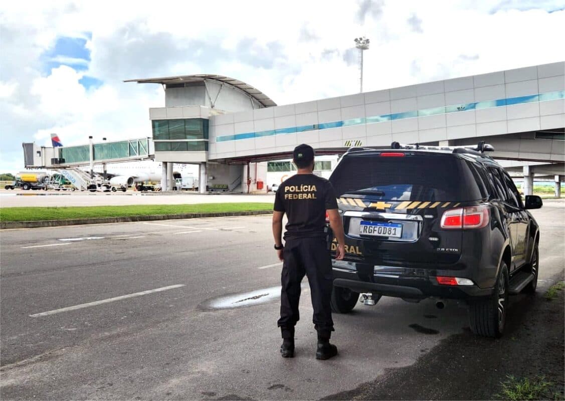 Polícia Federal prende no aeroporto de Natal homem procurado pela Justiça da Paraíba