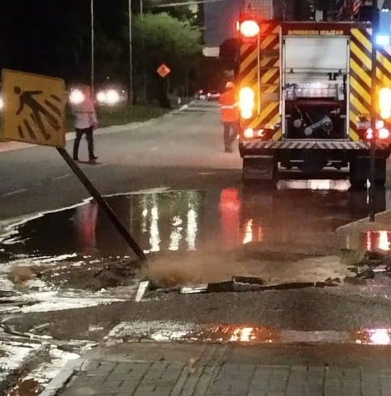 Vazamento de gás é registrado no Parque Parahyba I, em João Pessoa, e deixa dez edifícios sem fornecimento