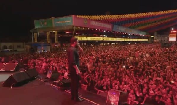 Terceira noite do São João de Campina Grande teve público de quase 60 mil pessoas