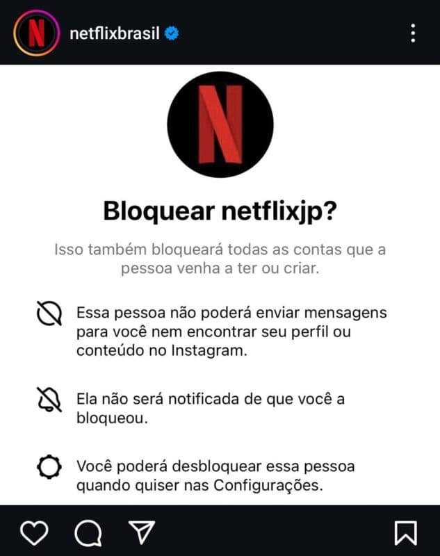 "Amo João Pessoa", posta perfil da Netflix após pessoenses não entenderem brincadeira no Instagram