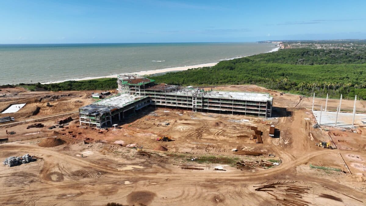 VÍDEO: Tauá Resort com 1200 apartamentos, no Polo Cabo Branco, tem obras avançadas e deve ser inaugurado em 2025