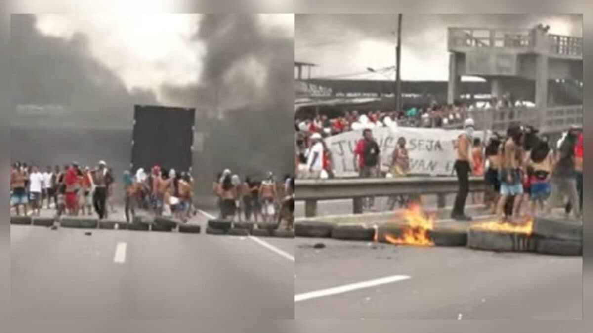 Protesto interdita BRs 101 e 230 em João Pessoa; saiba em qual trecho