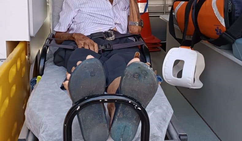 Idoso em condições insalubres é resgatado pela polícia em prédio de João Pessoa