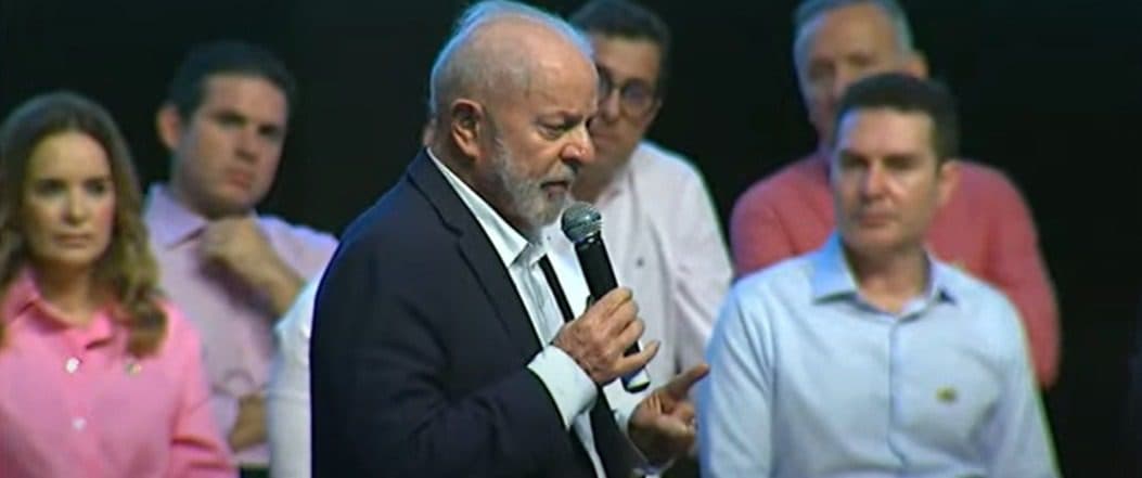 Na Paraíba, Lula ironiza e diz que quando governo faz algo "para os pobres, o mercado fica nervoso"