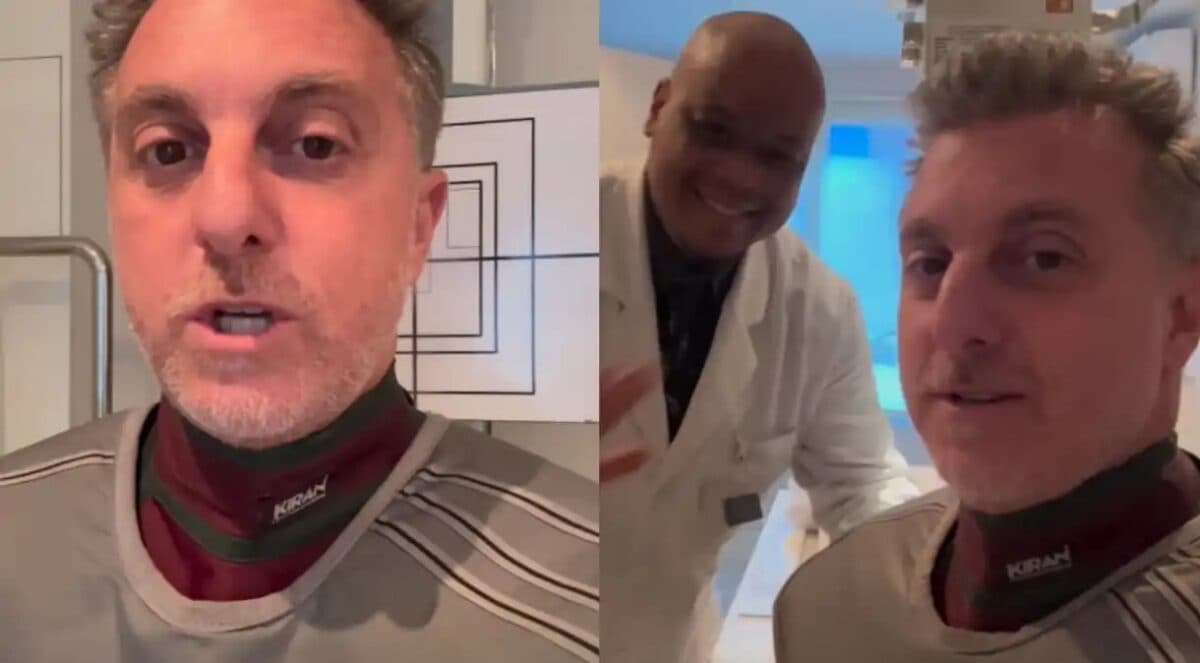 Luciano Huck cai de escada durante férias e vai parar no hospital