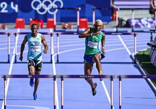 Atletismo: brasileiros garantem vaga na semifinal dos 400m com barreiras e nos 200m