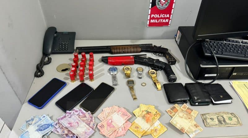 Polícia Militar prende suspeitos de sequestro relâmpago em Santa Rita; vítima é salva