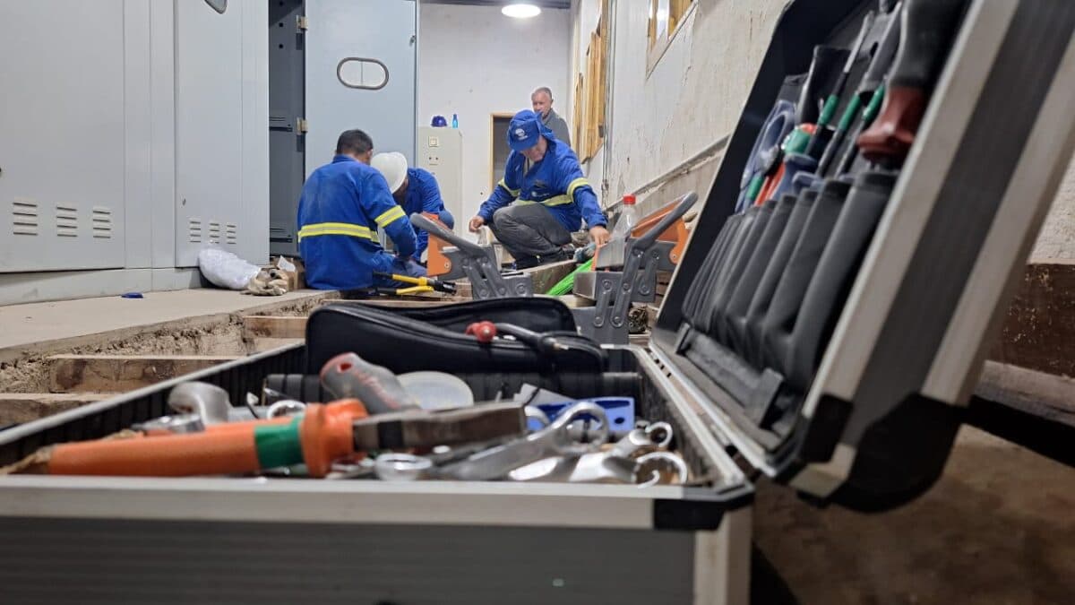 Cagepa já trabalha na interligação de cabos após roubo que prejudicou abastecimento na Grande João Pessoa