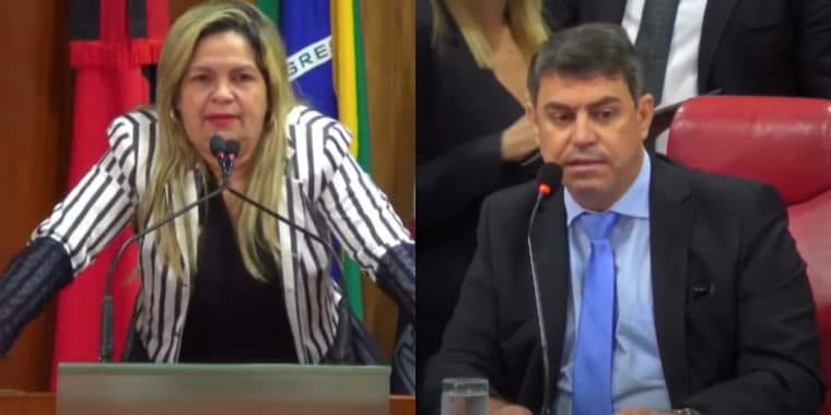 No plenário da Câmara, Raissa declara ser inocente, acusa Dinho e presidente retruca: "vai ter que provar tudo o que falou"
