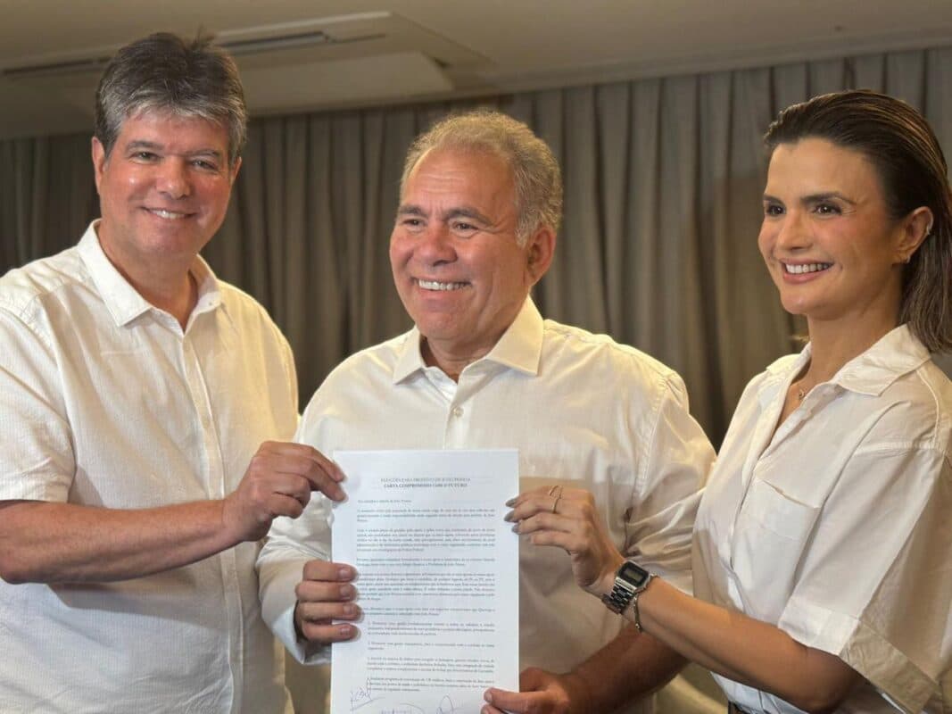 Ruy Carneiro anuncia apoio a Marcelo Queiroga para o segundo turno em João Pessoa