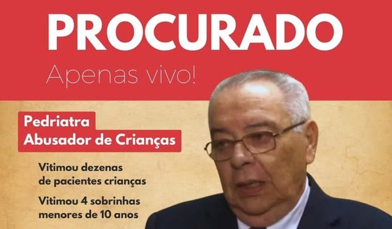 Familiar de vítima anuncia recompensa de 1.000 dólares para quem localizar Fernando Cunha Lima: "animal perigoso"