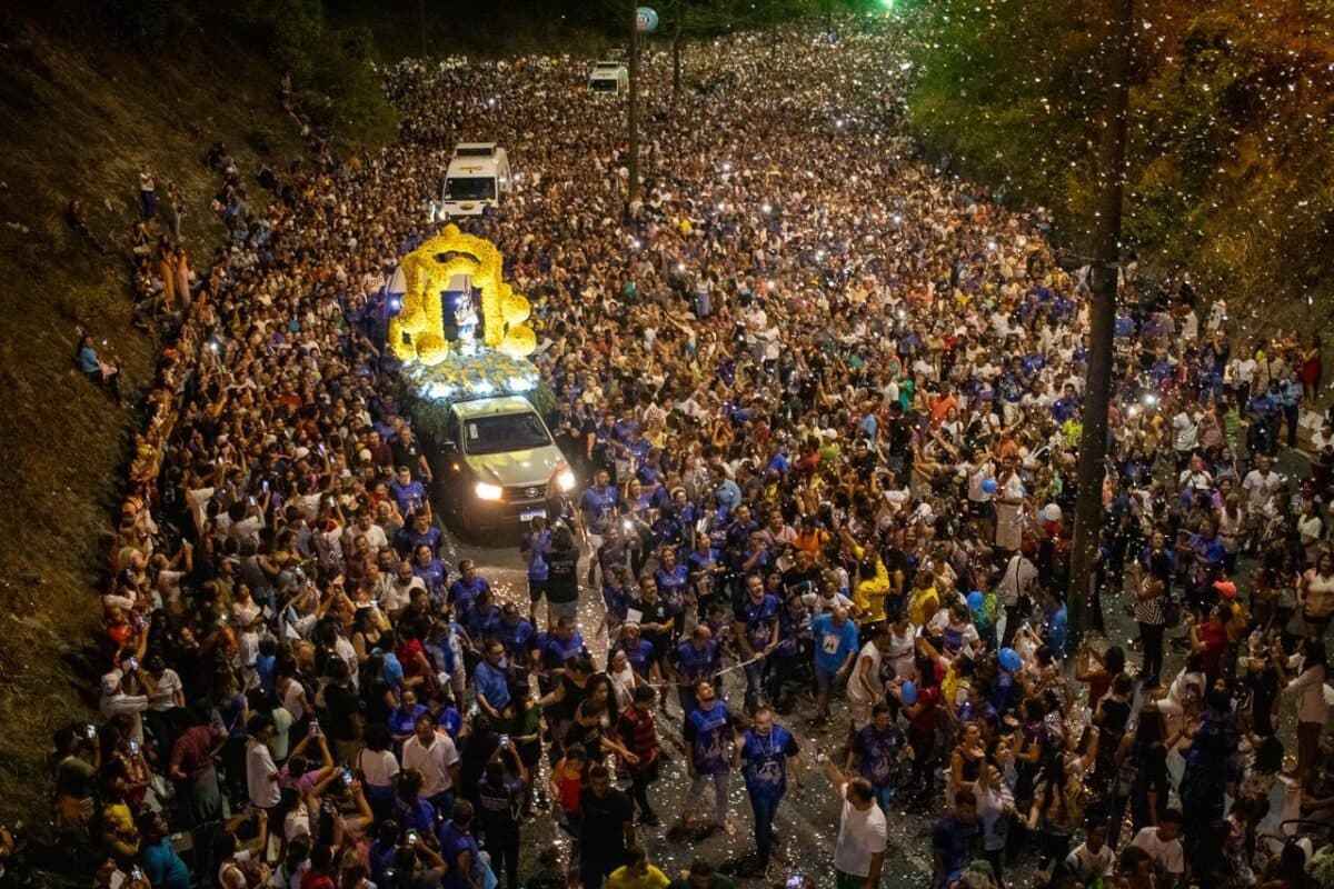 261ª Romaria da Penha deve reunir mais de 500 mil fiéis hoje em João Pessoa; veja programação