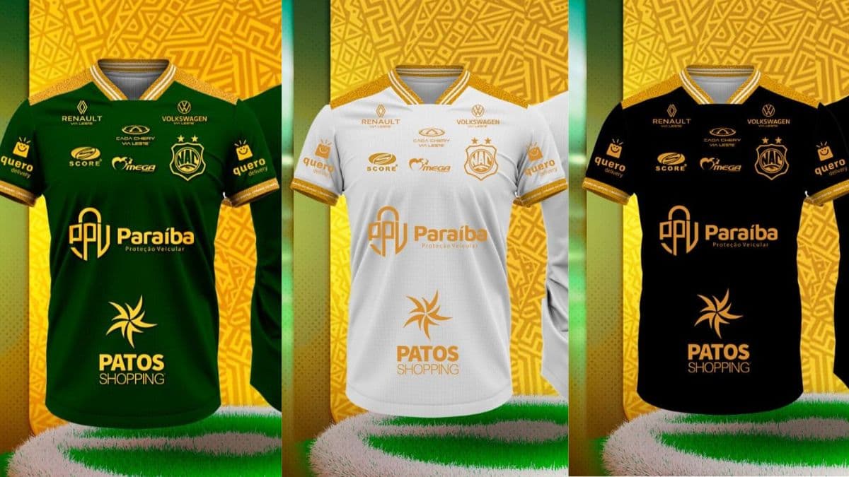 Nacional de Patos lança nova coleção de uniformes para temporada 2025; veja detalhes