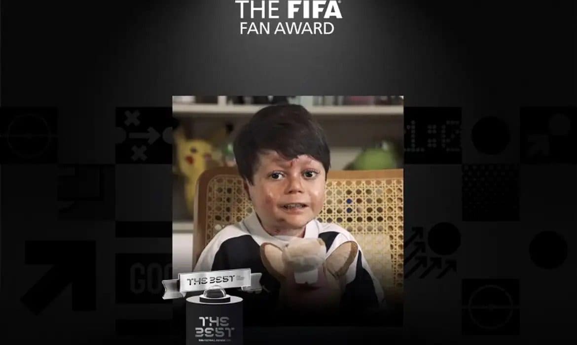 The Fifa Best: vascaíno, menino Gui vence prêmio de torcedor do ano