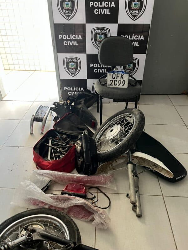 Integrantes de grupo especializado em roubo de motos são presos em Cacimba de Dentro
