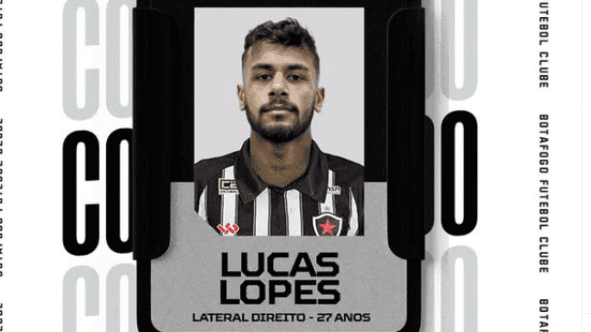 Botafogo-PB oficializa contratação do lateral-direito Lucas Lopes, ex-Sampaio Corrêa